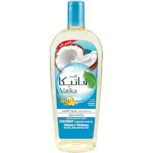 vatika naturals coconut enriched hair oil 90ml natural extract of rosemary with vitamin e provides 15.2